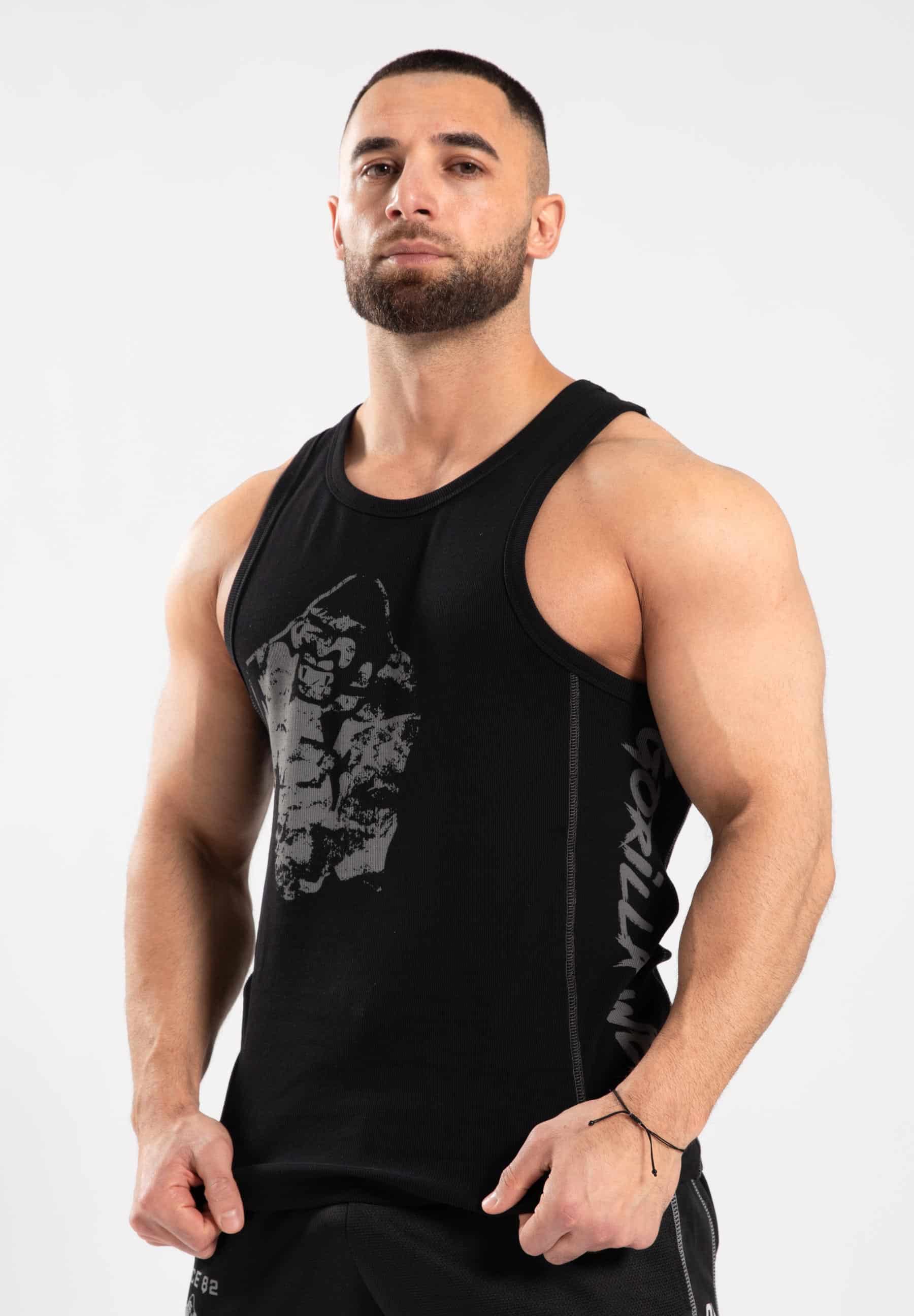 Gorilla Wear Monterey Tank Top - Schwarz/Grau