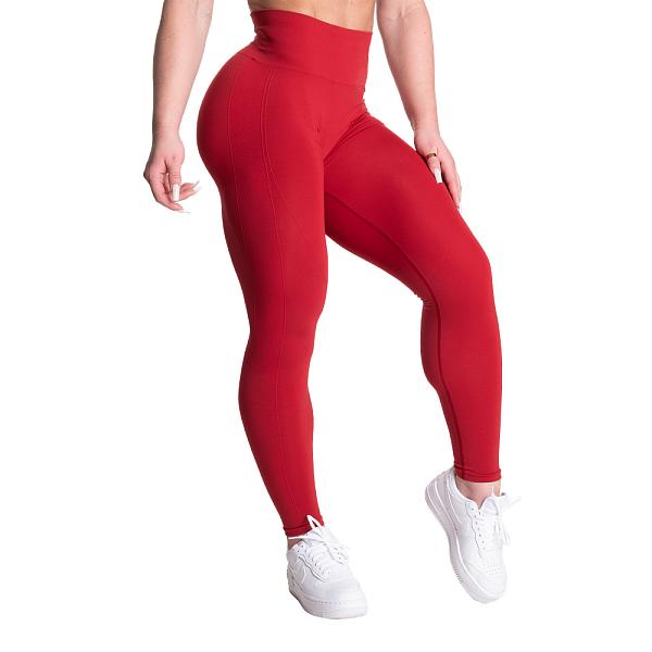 Better Bodies Scrunch Leggings - Chili Red