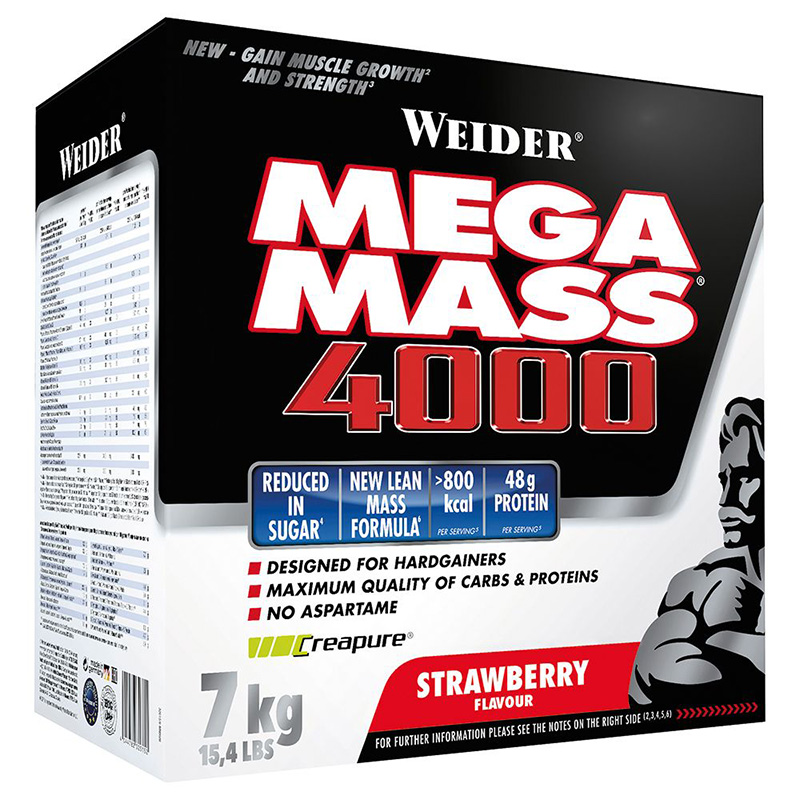 Weider Mega Mass 4000 (7000g Beutel)