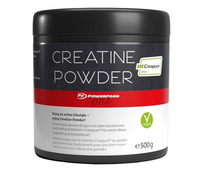 PowerFood One - Creatine Powder (500g Dose, Creapure®)