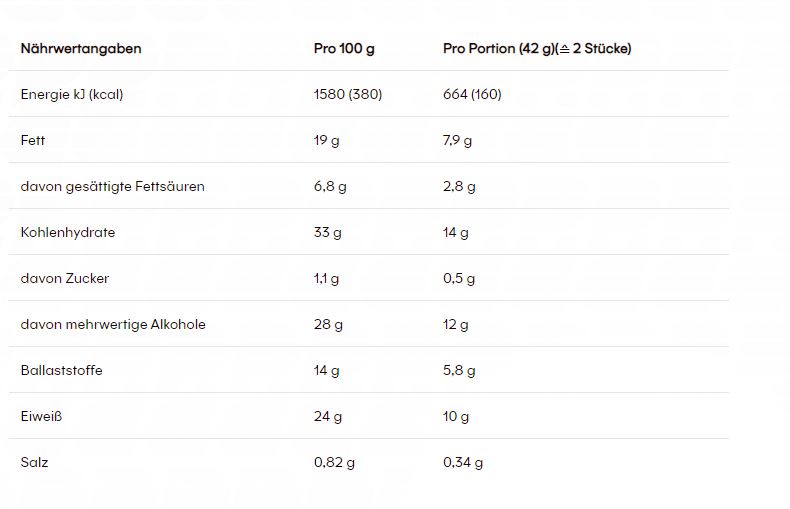 Powerbar Protein + Vegan Bar (12 x 42G)