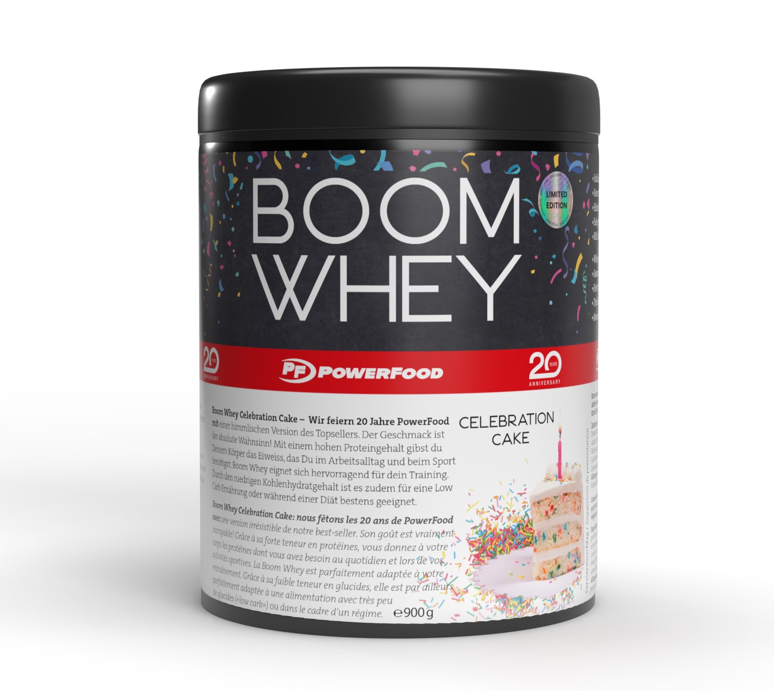 PowerFood Boom Whey Limited Edition (900g Dose)