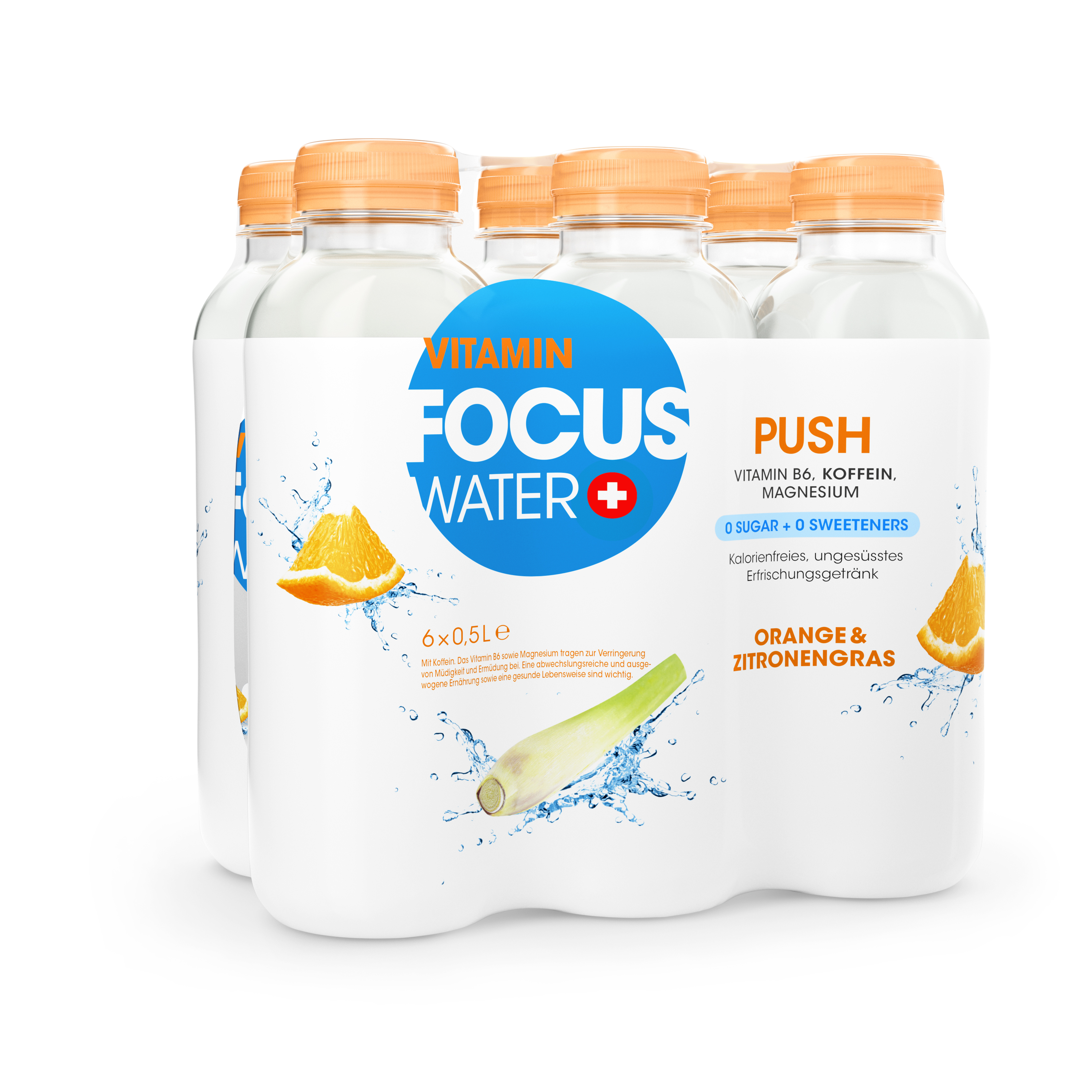 Focus Water Push (6 x 500ml)