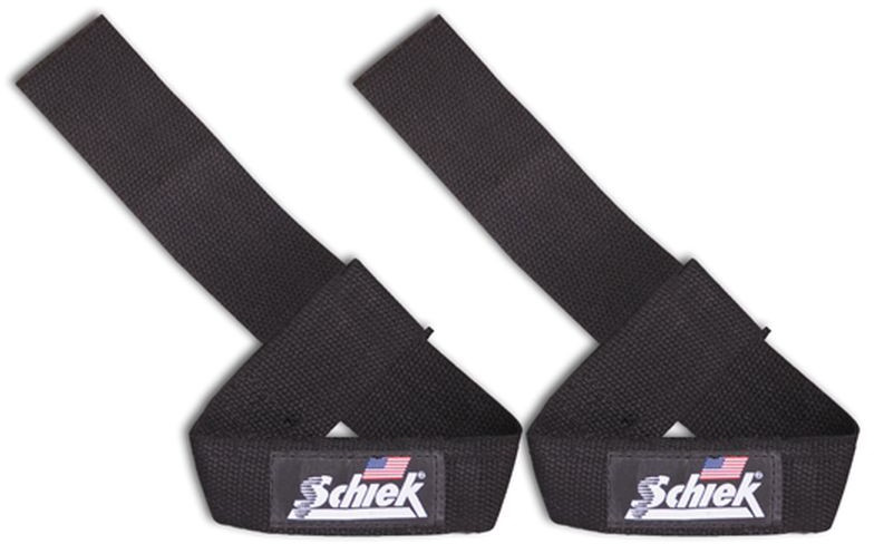 Schiek Basic Lifting Straps 1000-BLS 2 BLACK