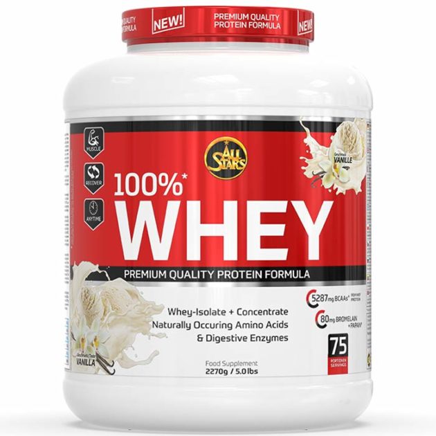 All Stars 100% Whey Protein (2270g Dose)