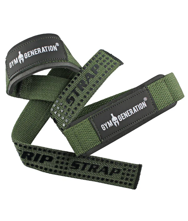 Gym Generation Zughilfen mit extra Grip - olive