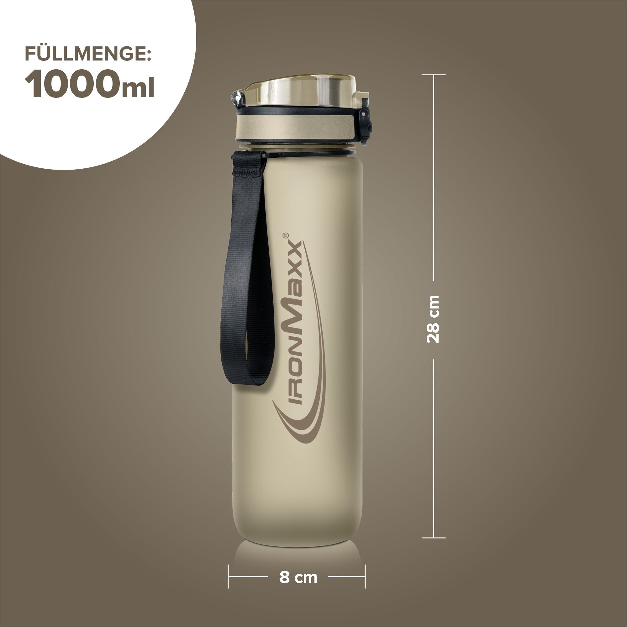 IronMaxx Sport Water Bottle (1000ml)