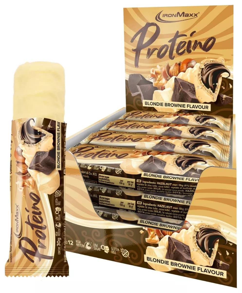 IronMaxx Proteino Protein Bar (12 x 30G)