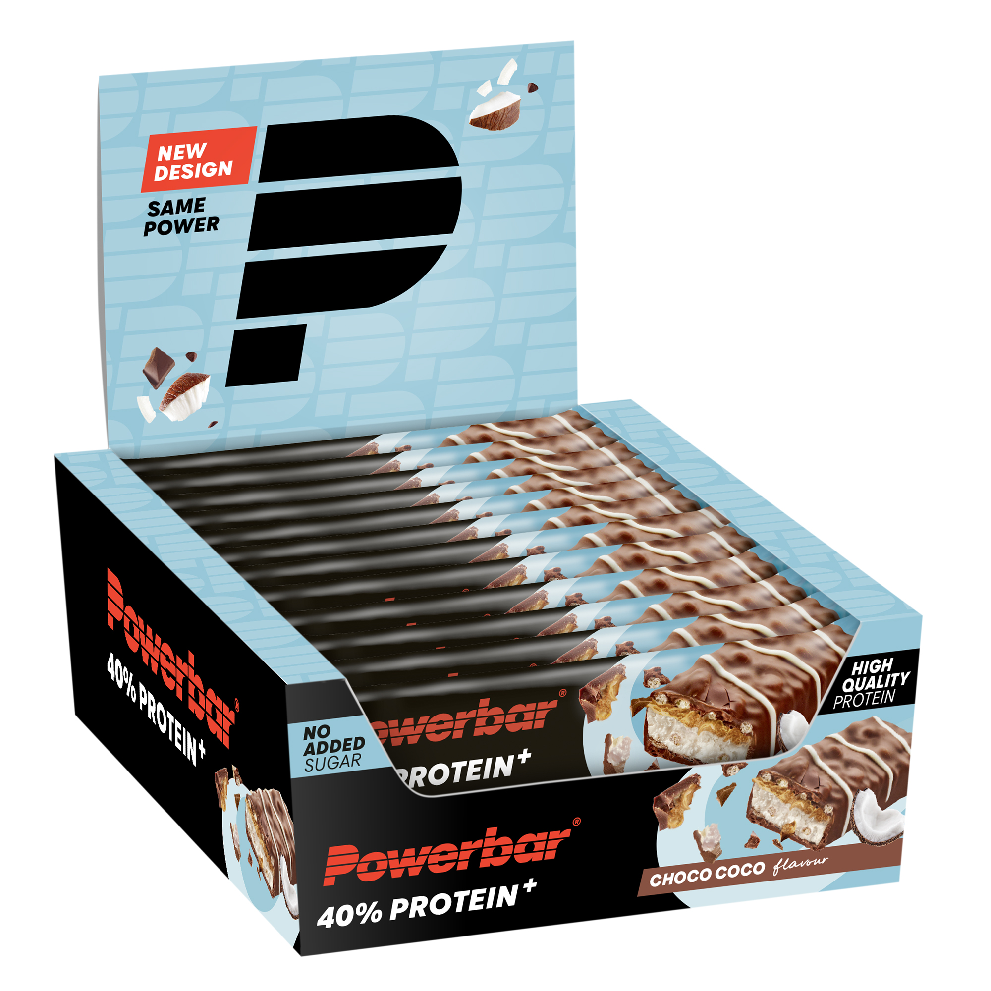 PowerBar 40% Protein + Crisp Bar (12 x 40G)