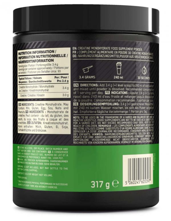 Optimum Nutrition Creatine Powder (317g)