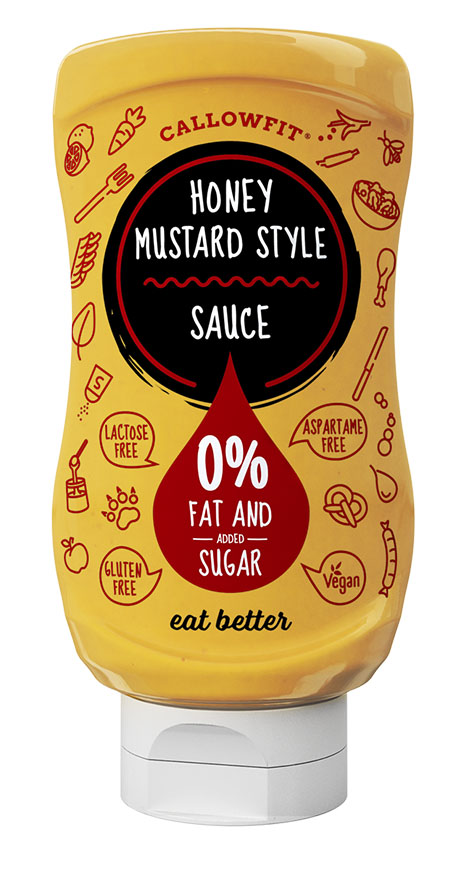 Callowfit Honey Mustard Style Sauce (300ml)