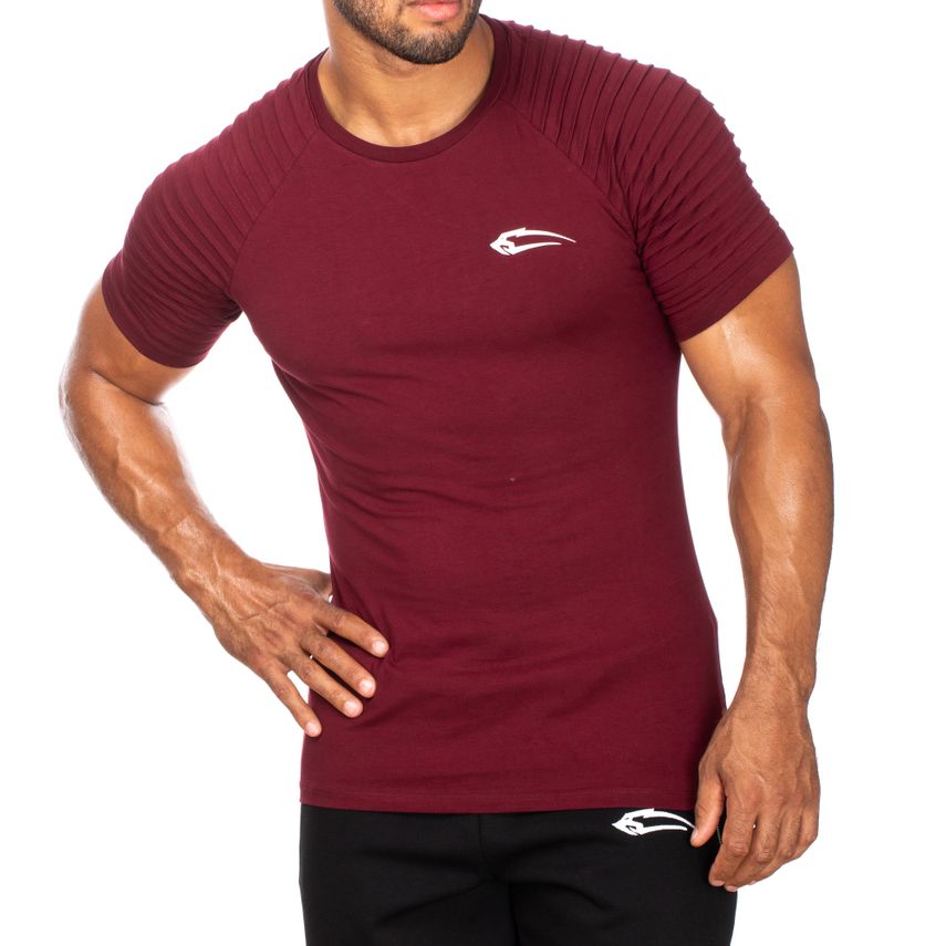 Smilodox T-Shirt Ripplez Bordeaux