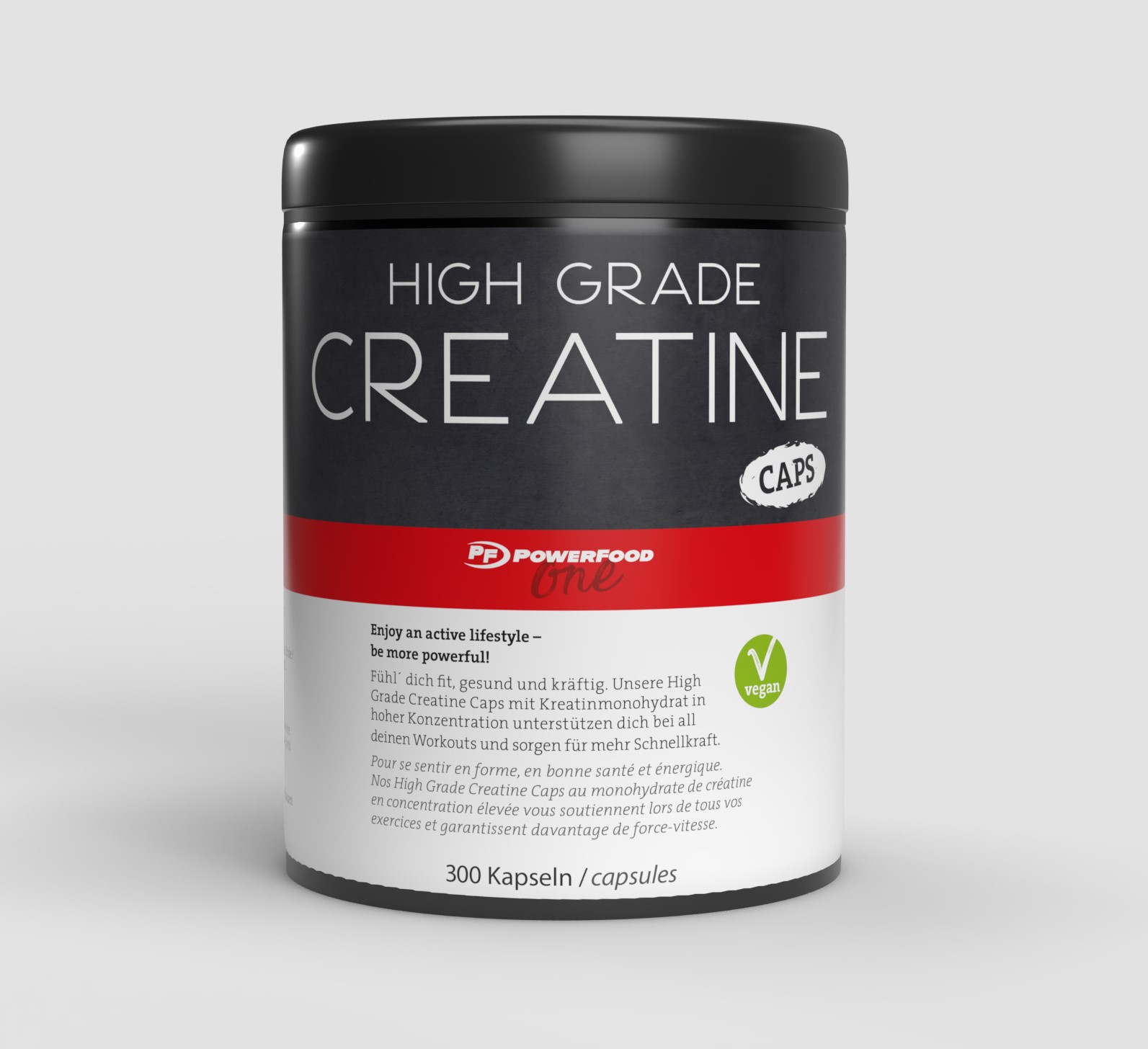 PowerFood One High Grade Creatine Caps (300 Caps)