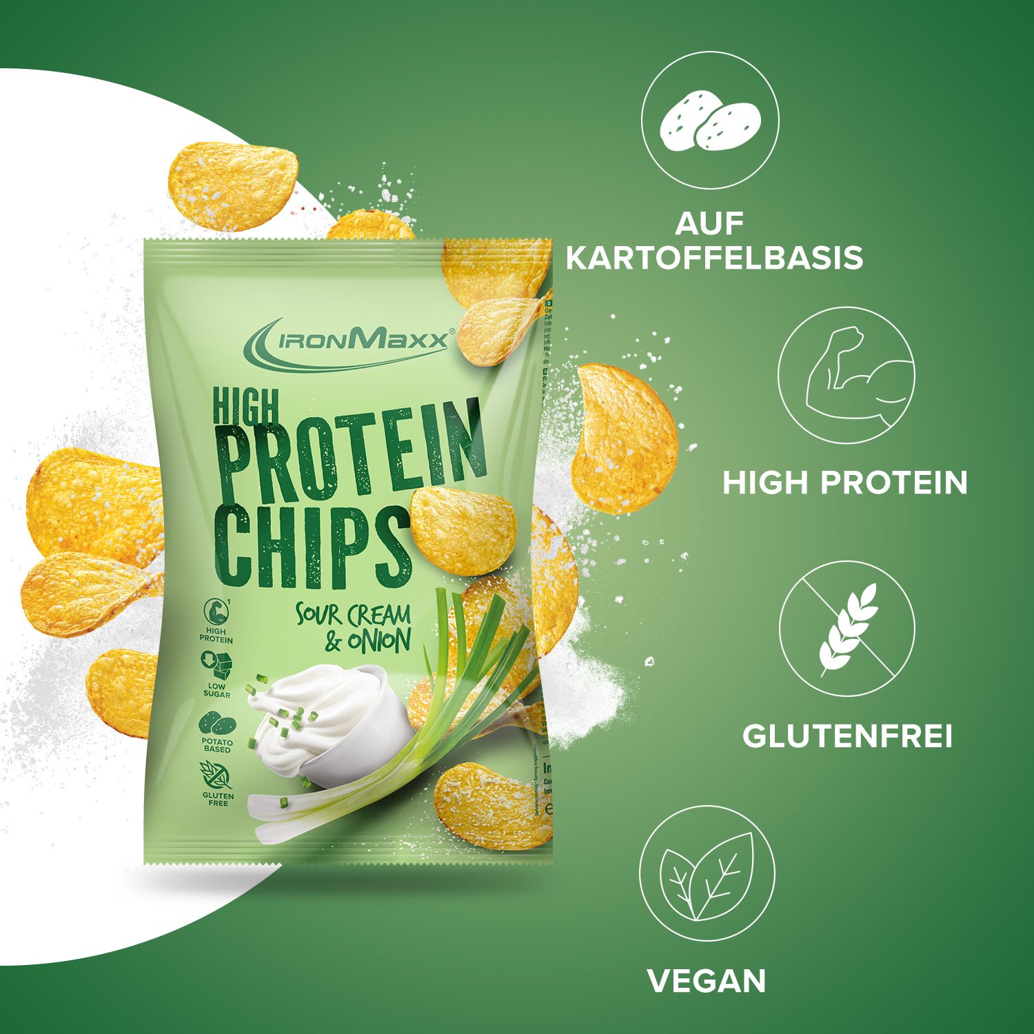 IronMaxx High Protein Chips (50g)
