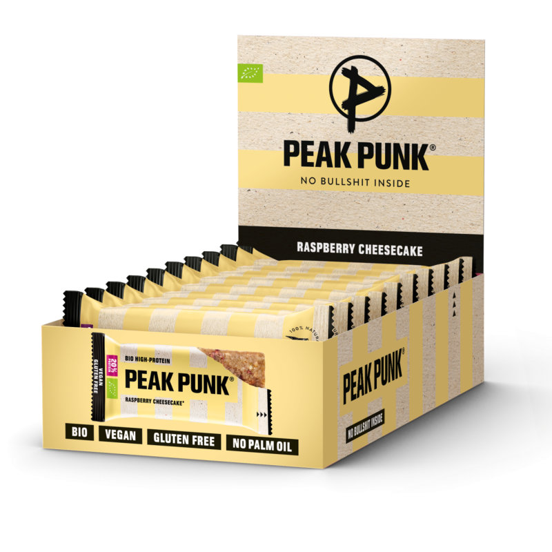 Peak Punk Bio High Protein Bar (12 x 55G)