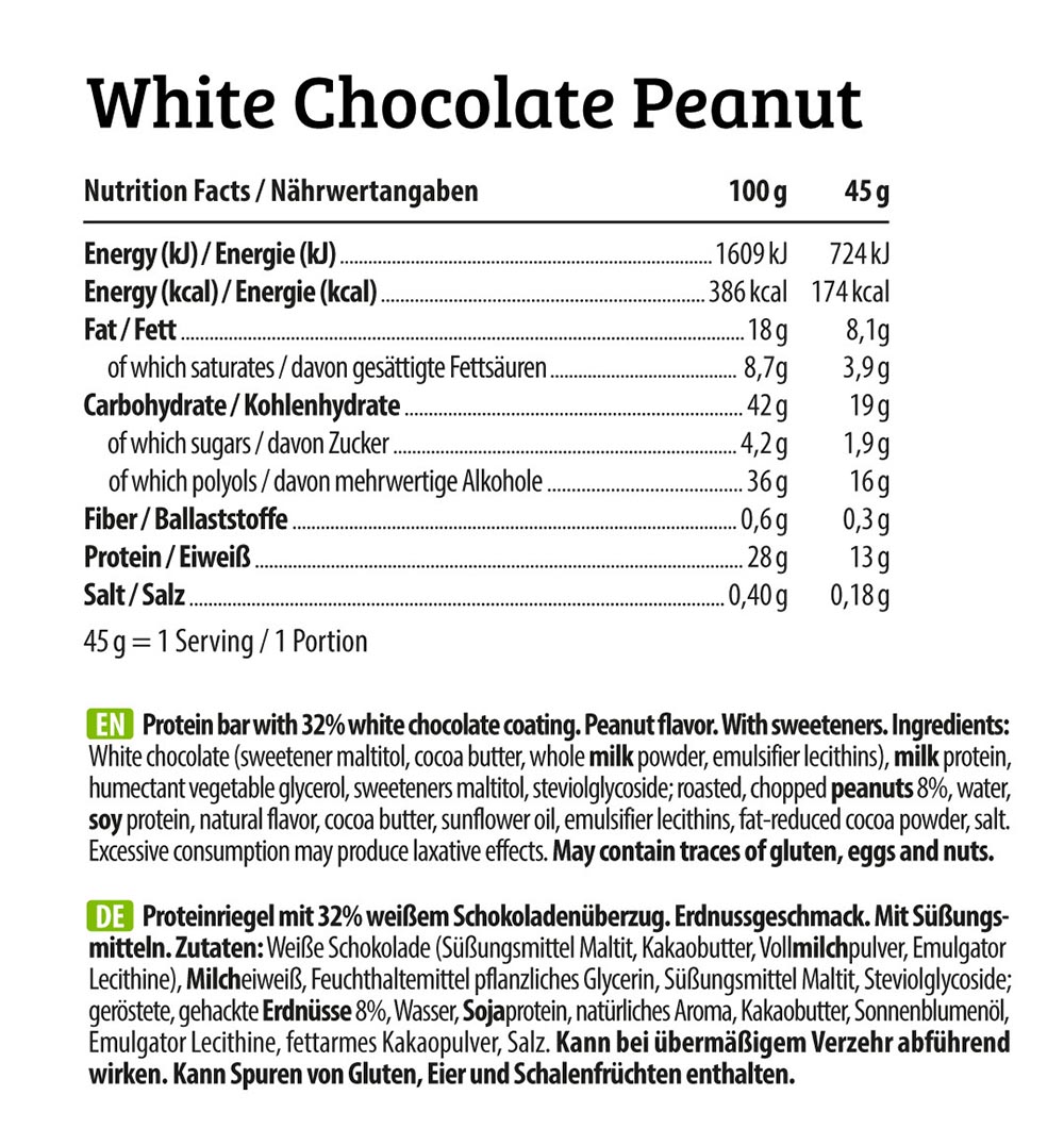 HEJ Crispy Protein Bar (12 x 45g)