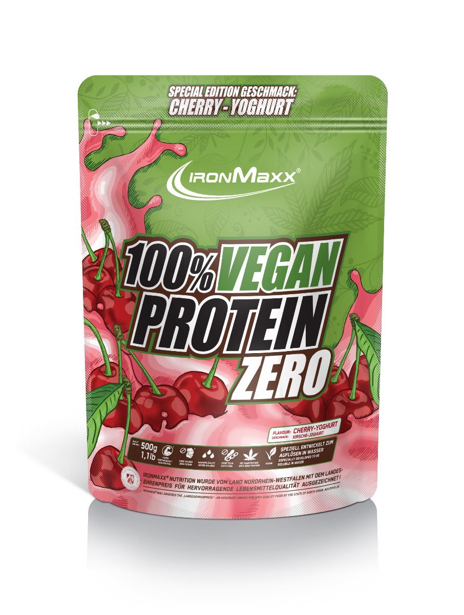 IronMaxx 100% Vegan Protein Zero (500g Beutel)