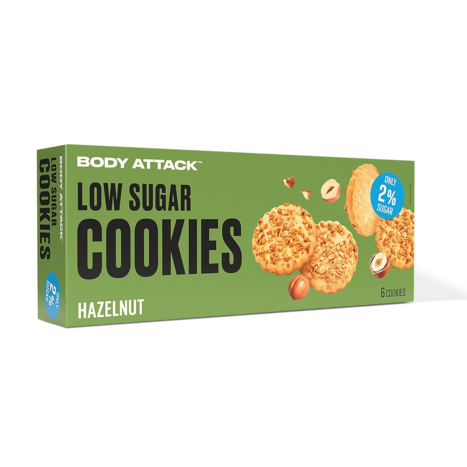 Body Attack Low Sugar Cookies (115g)