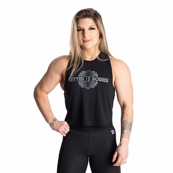 Better Bodies Empire Loose Racerback black