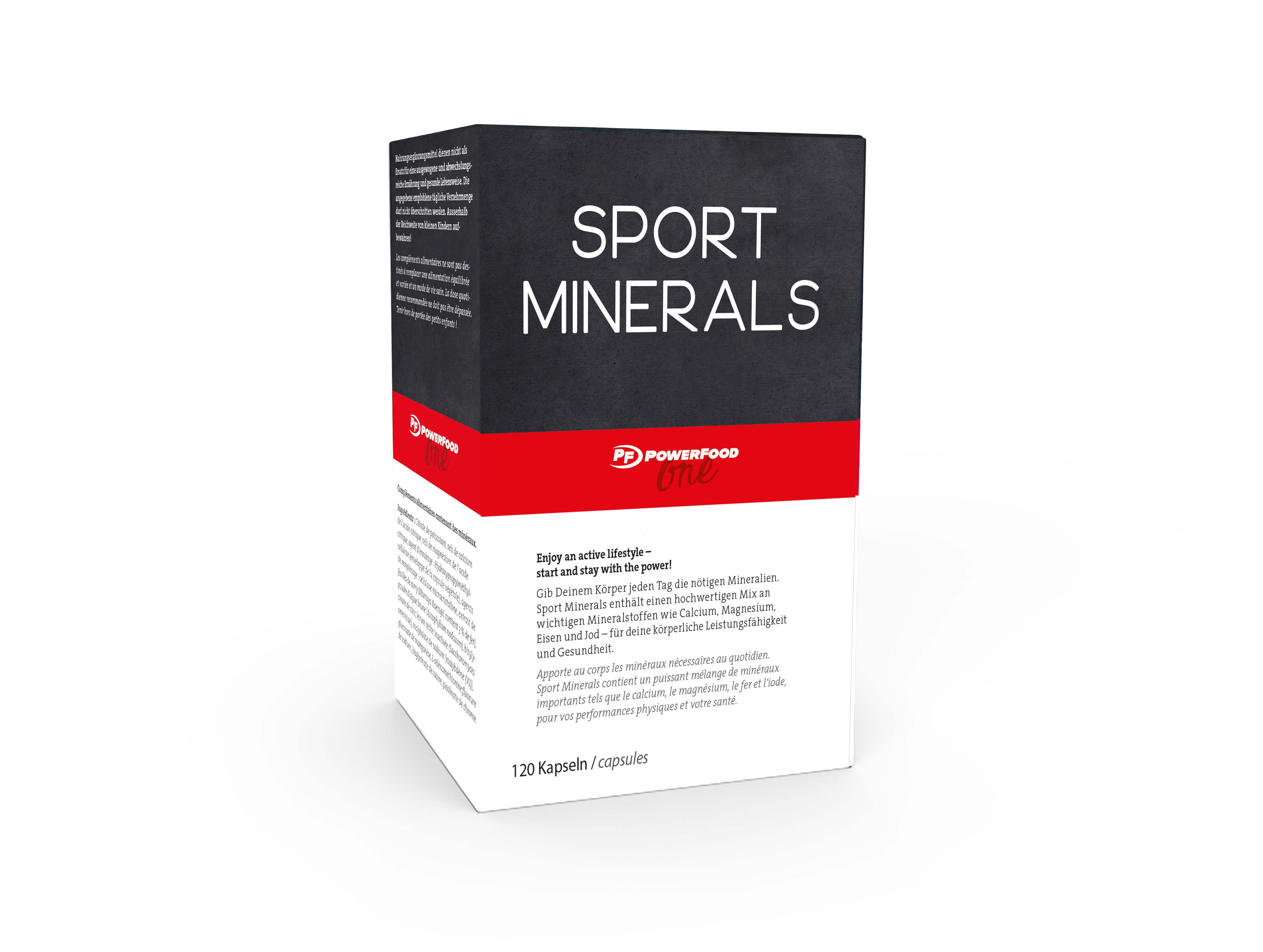 PowerFood One Sport Minerals (120 Caps)