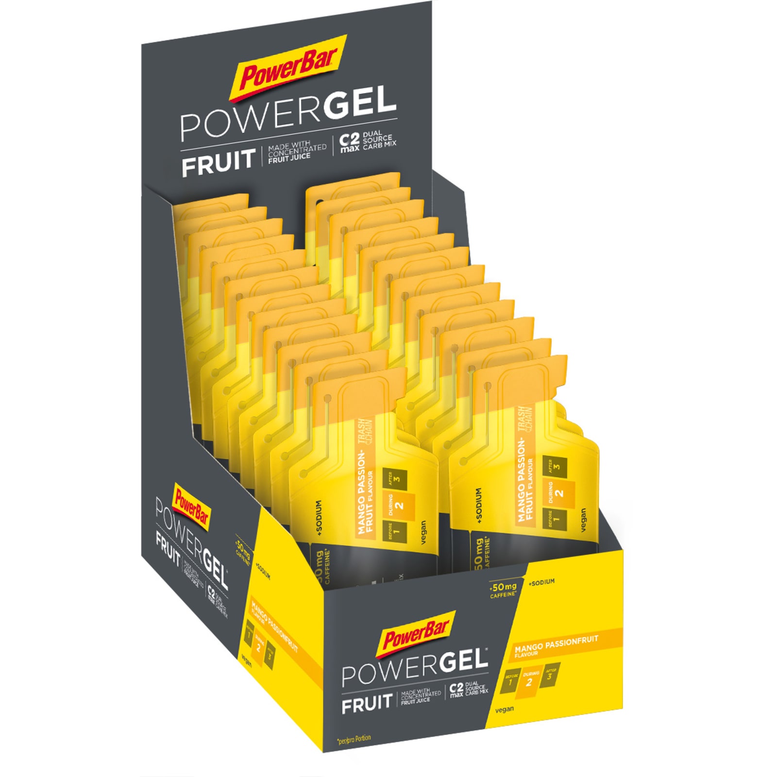 PowerBar PowerGel Fruit (24 x 41G)