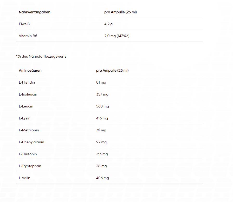 PowerBar Amino Mega Liquid (20 x 25ml Ampulle)