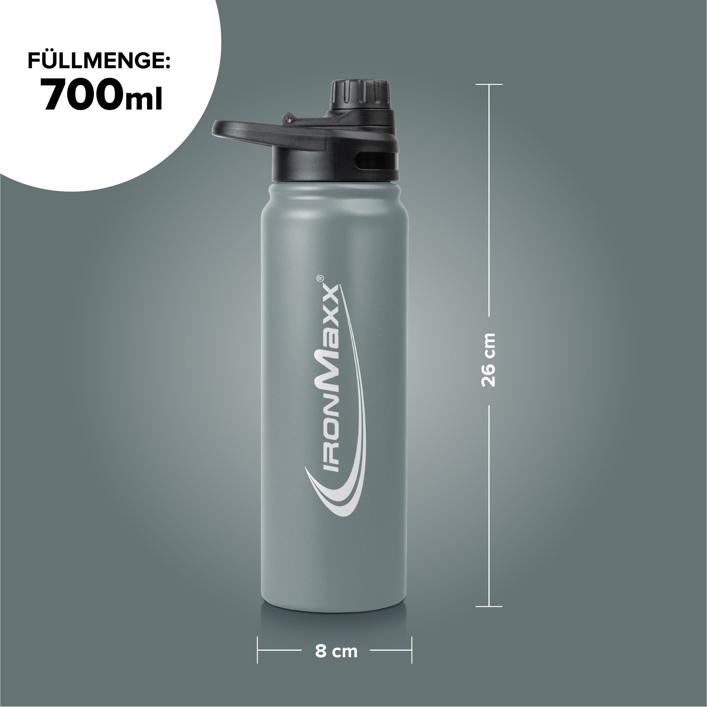 IronMaxx Hot & Cold Bottle (800ml)