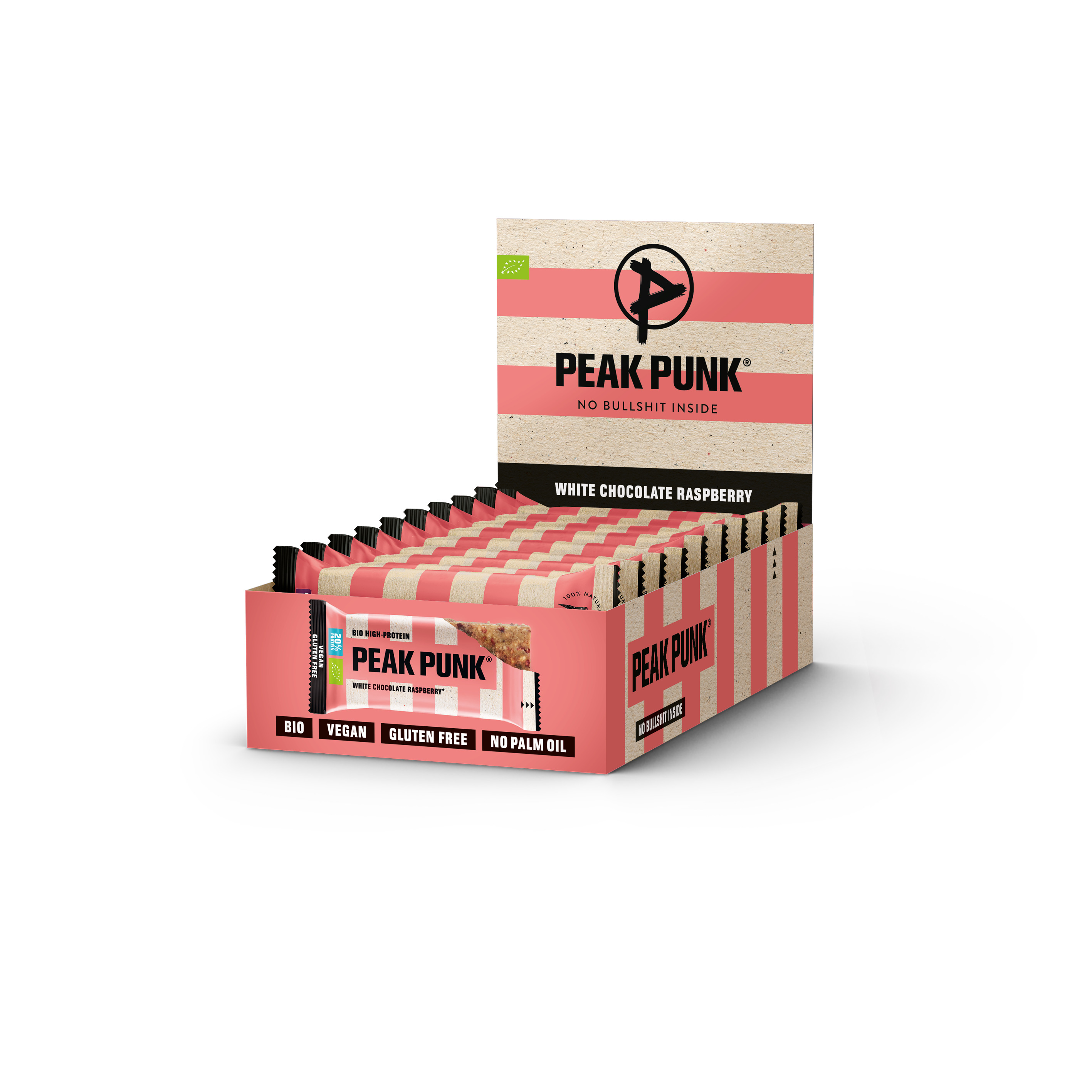 Peak Punk Bio High Protein Bar (12 x 55G)