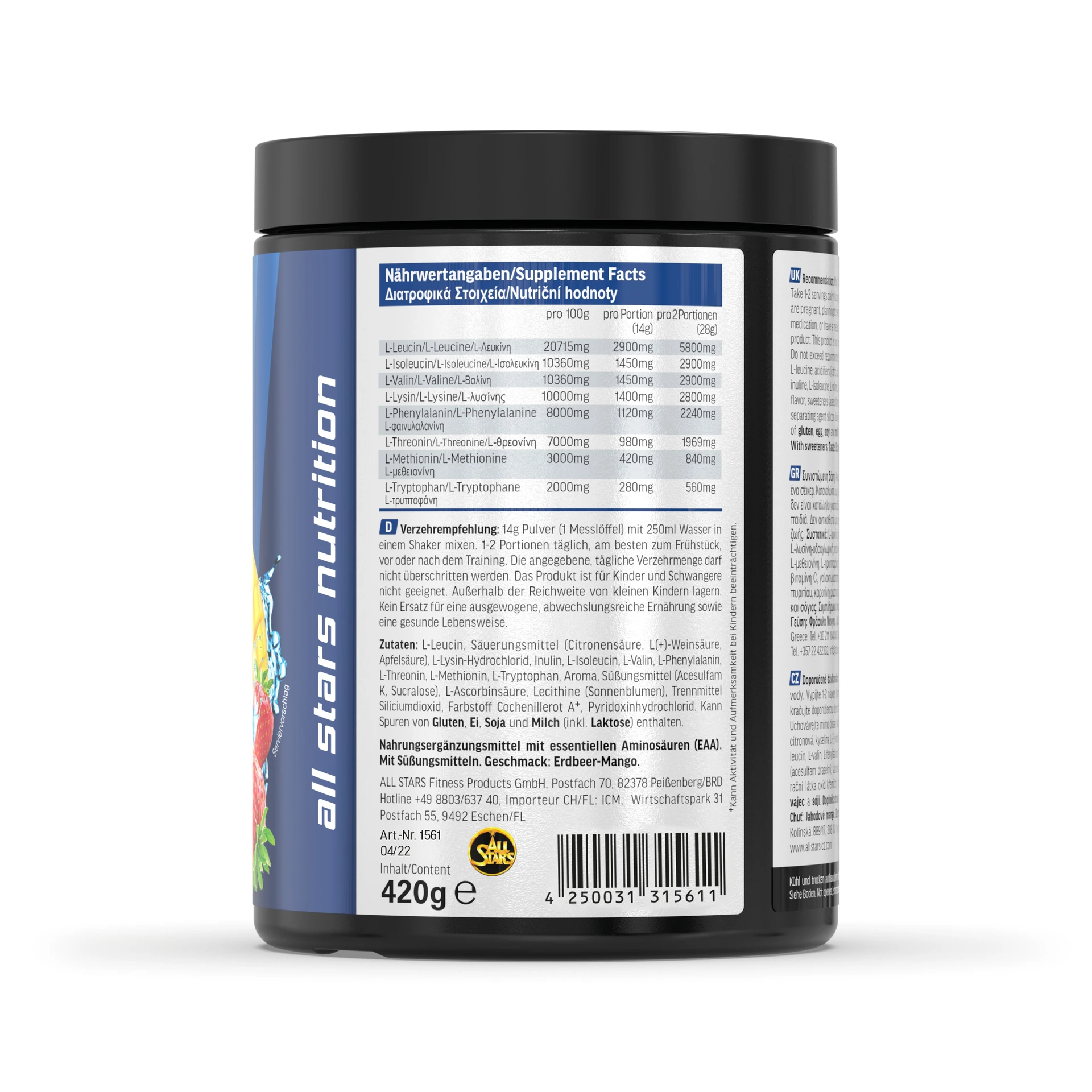 All Stars EAA Powder (420G Dose)