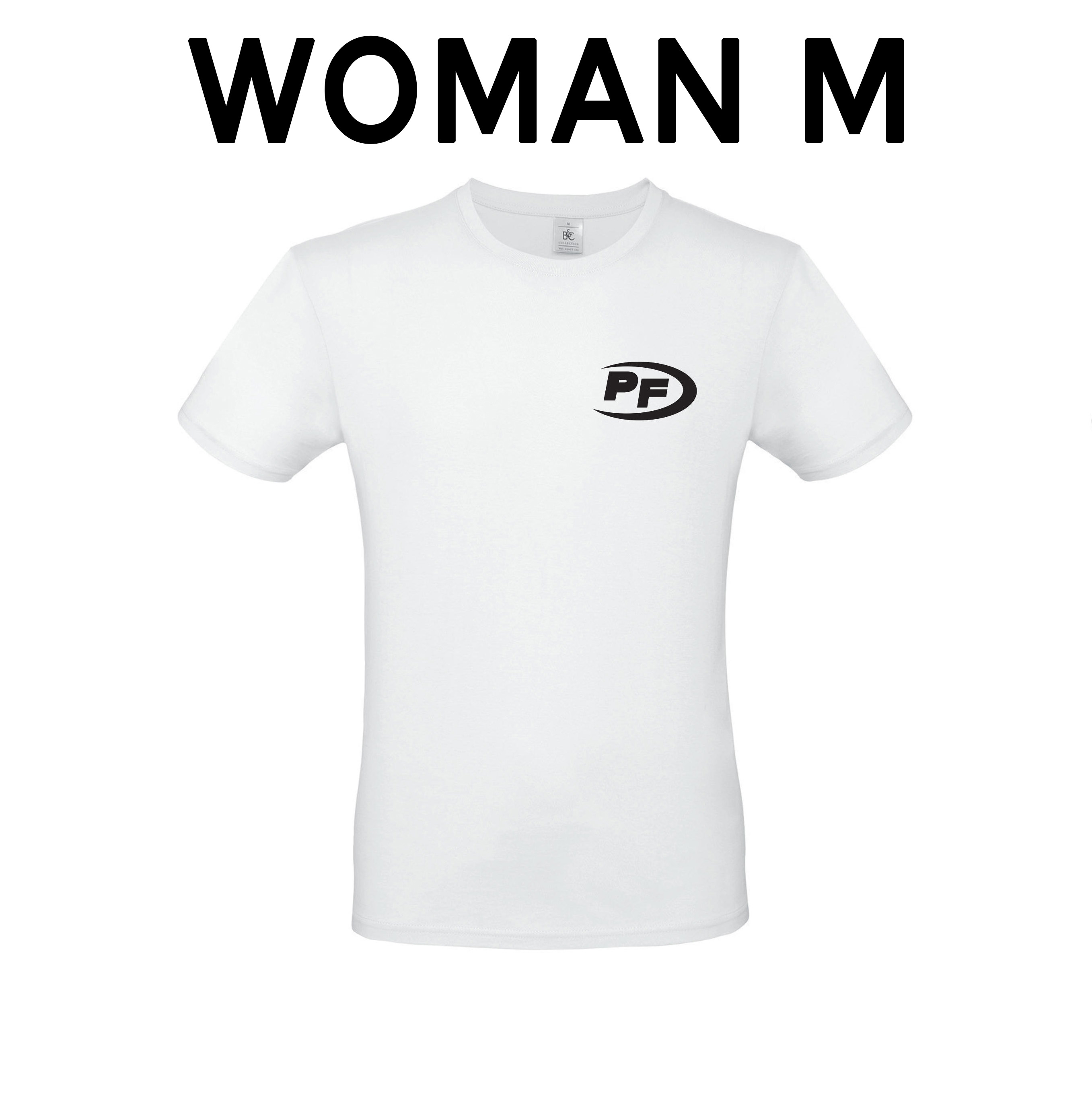 PowerFood One Basic T-Shirt White Damen