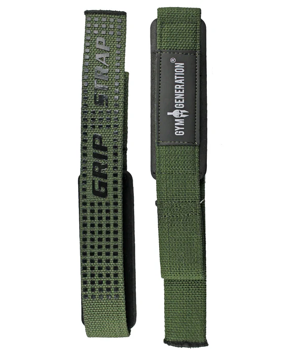 Gym Generation Zughilfen mit extra Grip - olive