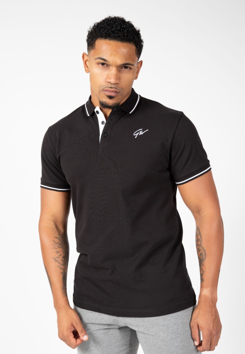 Gorilla Wear Delano Polo Black