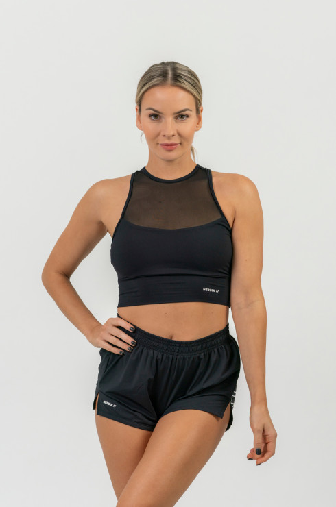 Nebbia Fit Activewear Padded Sports Bra 437 black