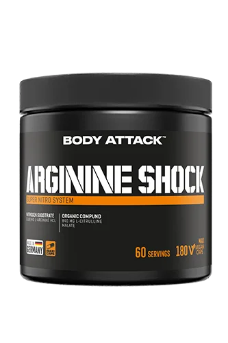 Body Attack Arginine Shock (180 Caps)