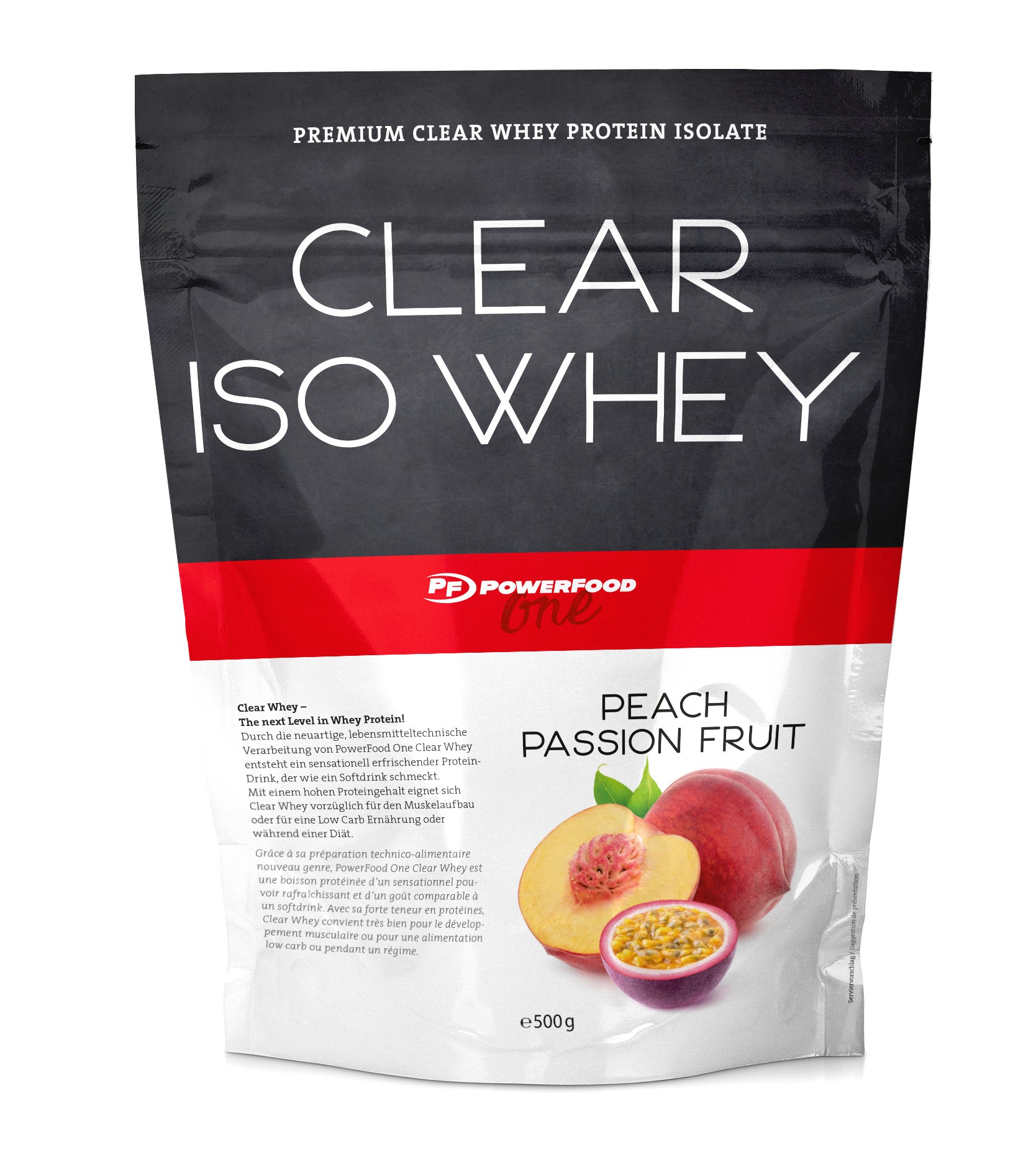 PowerFood One Clear Iso Whey (500G Beutel)