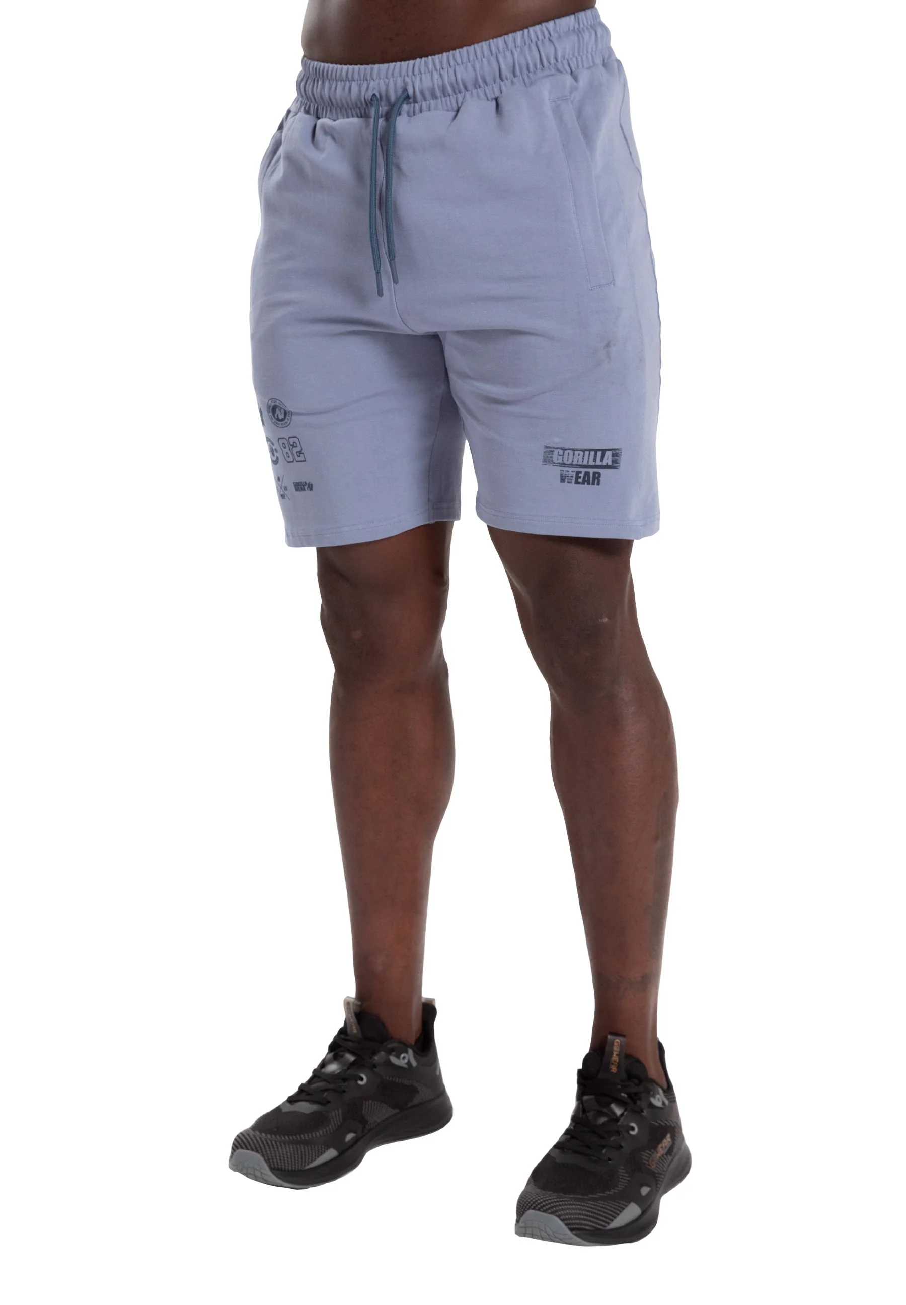 Gorilla Wear Lopez Shorts - Stone Wash Blue