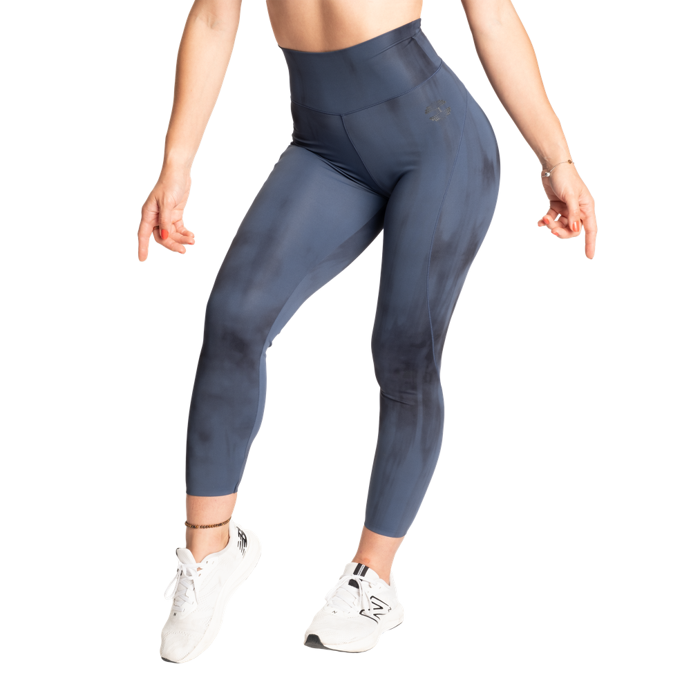Better Bodies High Waist Leggings - Sky Blue Grunge