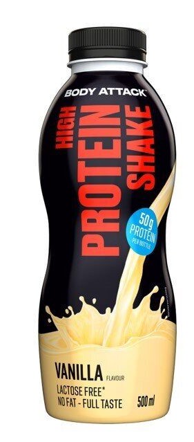 Body Attack High Protein Shake (500ml)