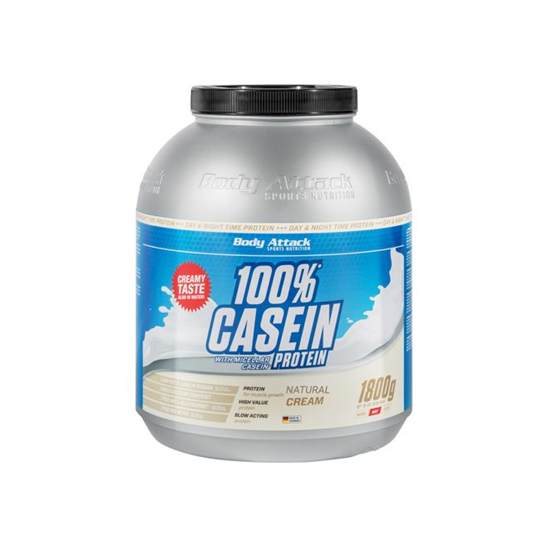 Body Attack 100 % Casein Protein (1800g Dose)