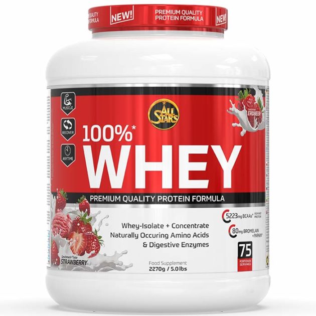 All Stars 100% Whey Protein (2270g Dose)