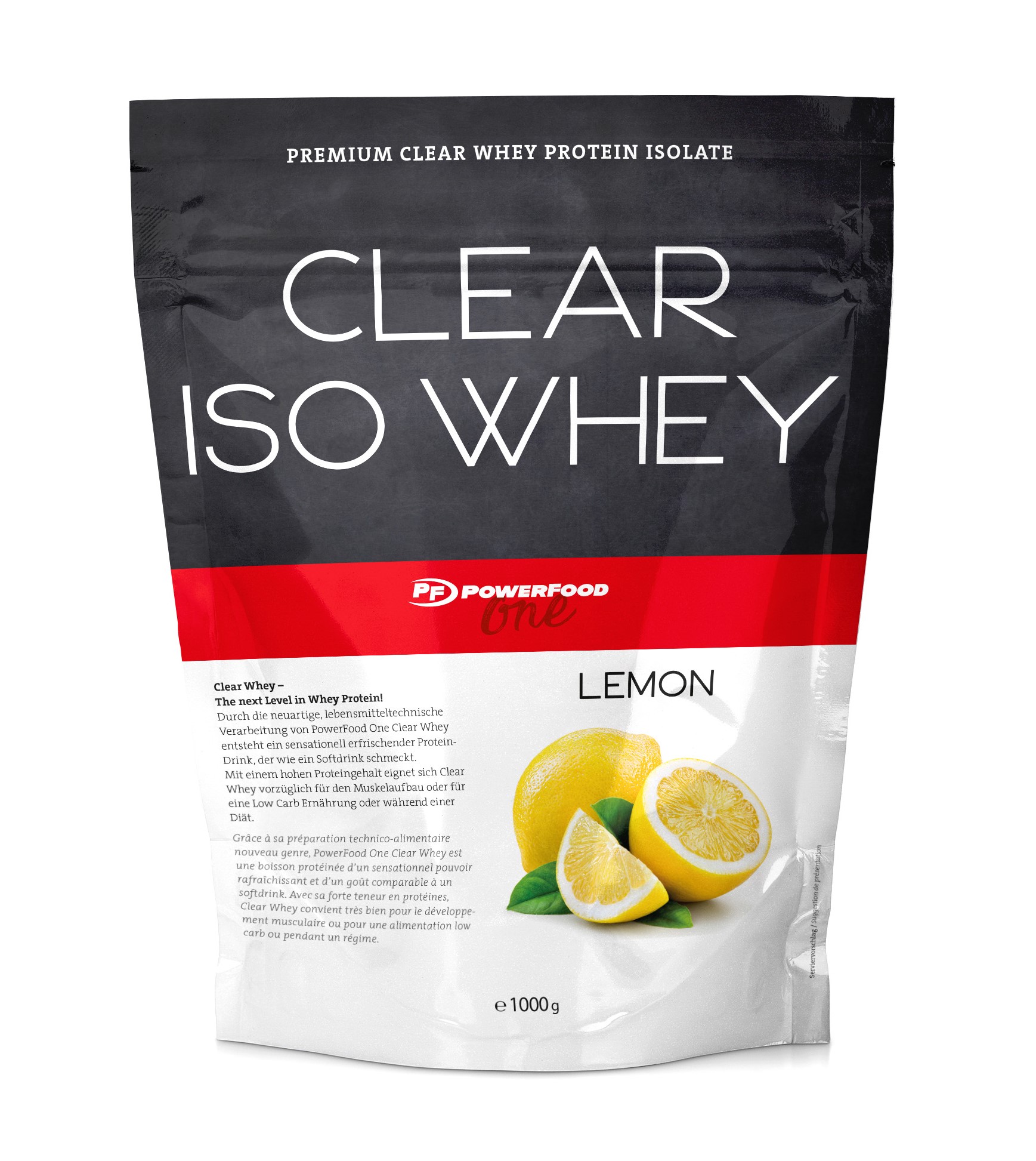 PowerFood One Clear Iso Whey (1000G Beutel)