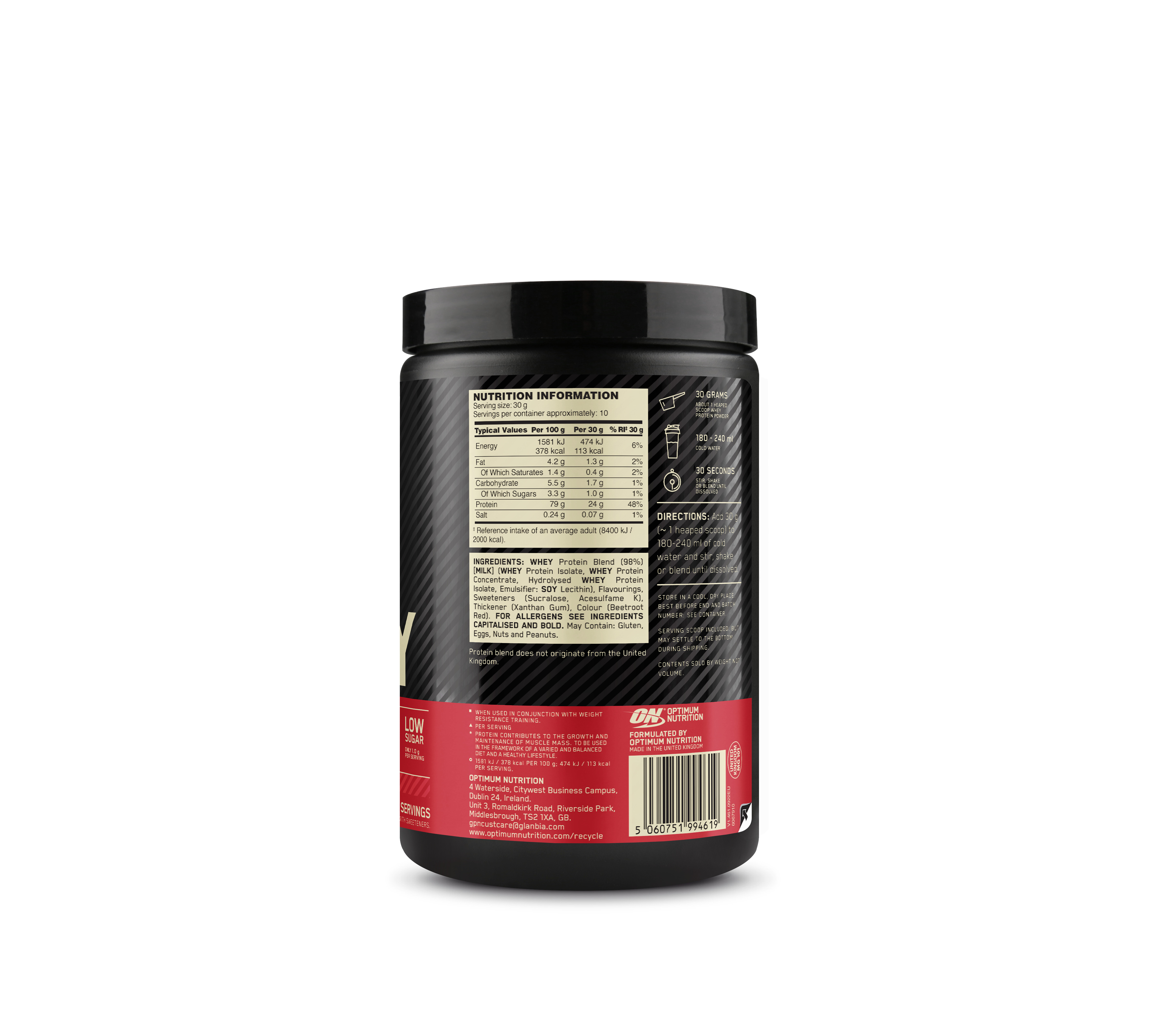 Optimum Nutrition 100% Whey Gold Standard (300G)