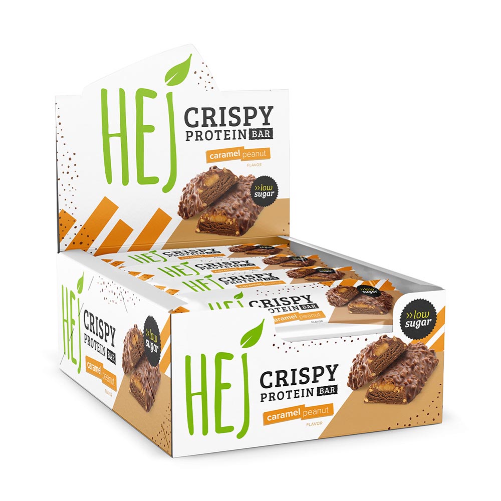 HEJ Crispy Protein Bar (12 x 45g)