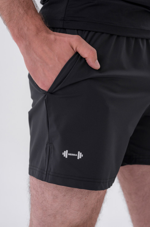 Nebbia Functional Quick-Drying Shorts "Airy" 317 black