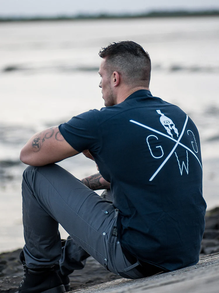 Gym Generation Urban Warrior T-Shirt Dark Navy