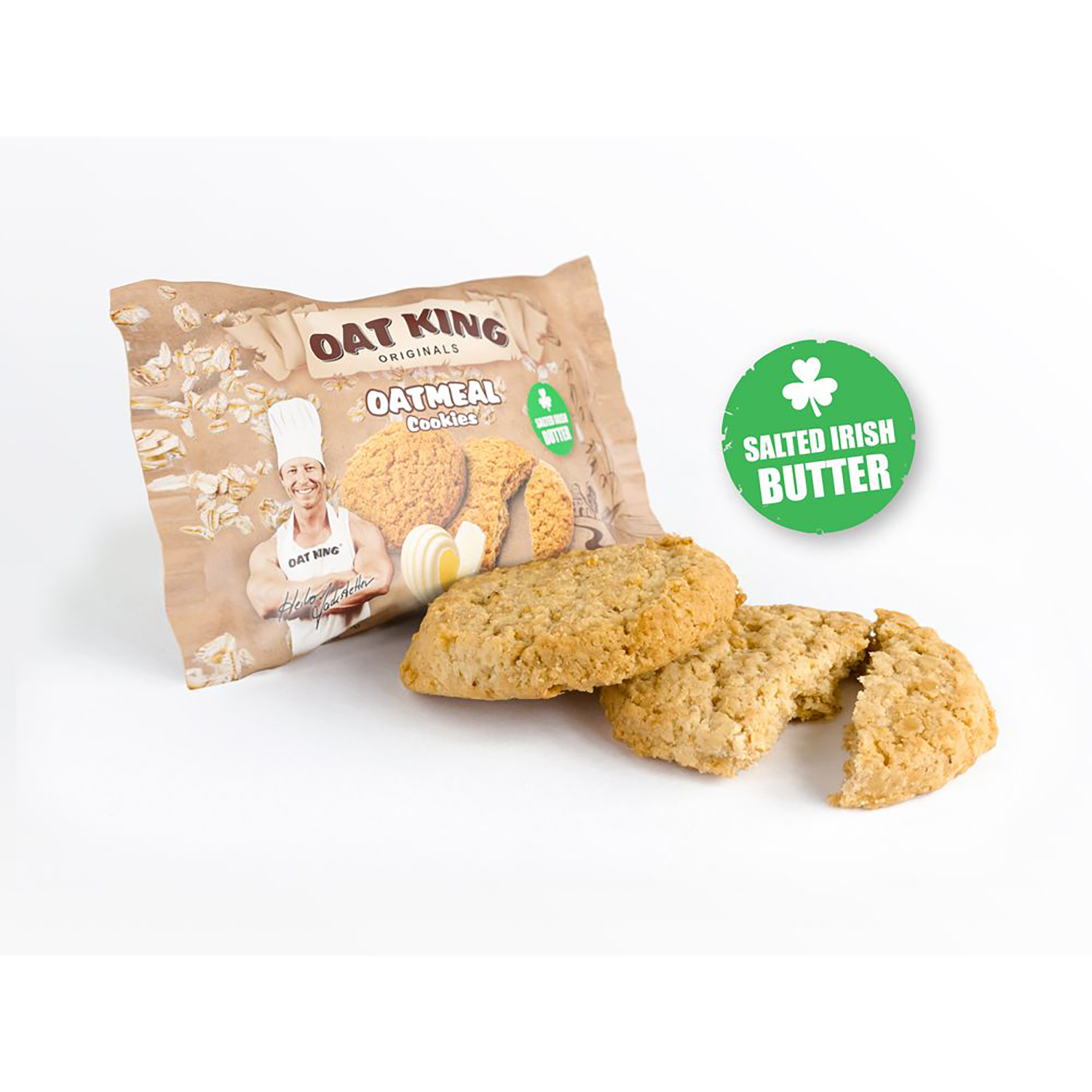 Oat King Oatmeal Cookies (2 x 20G)