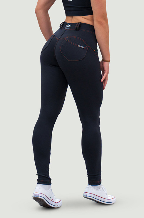 Nebbia Bubble Butt Leggings Lift Up 558 - black