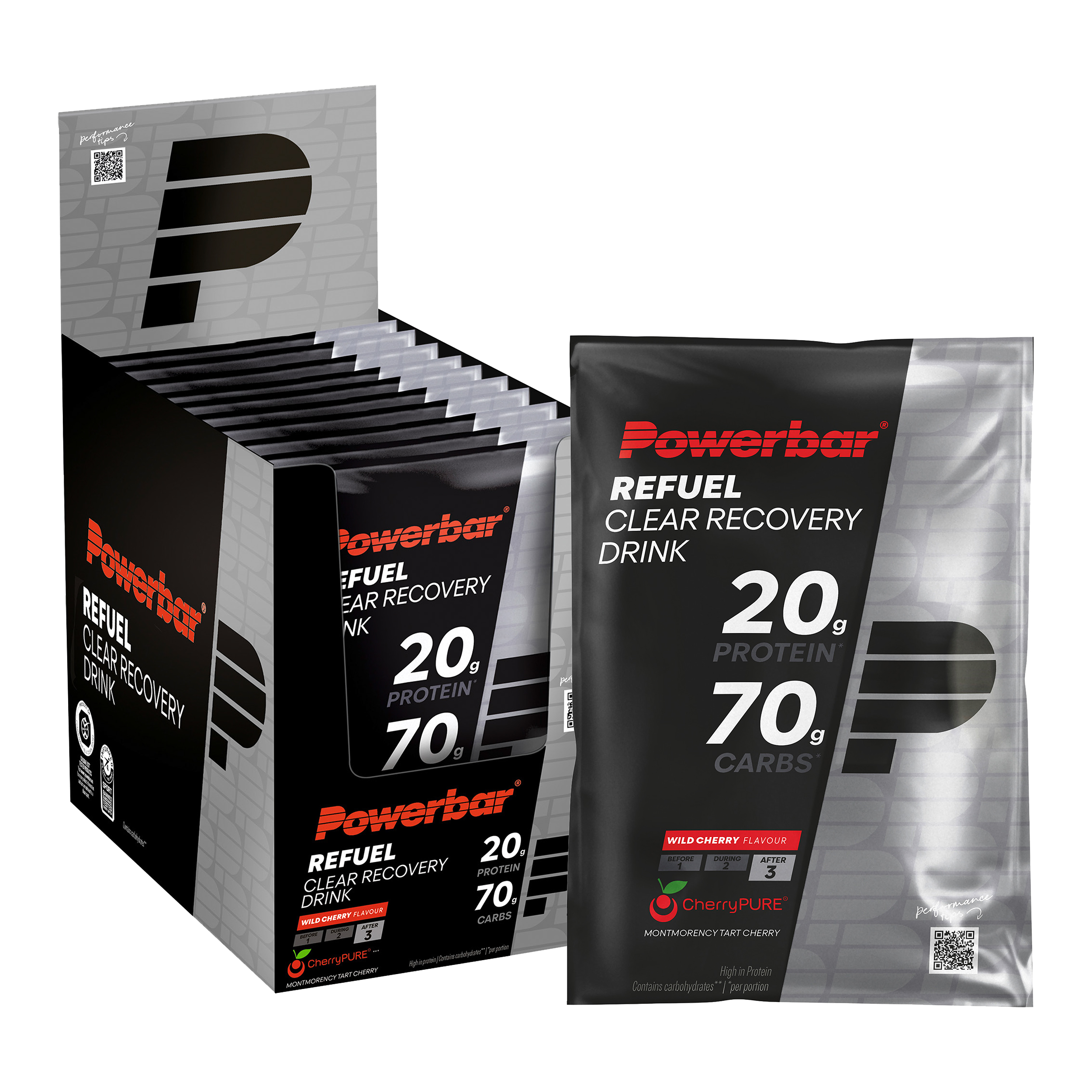 PowerBar Refuel Clear Recovery Drink (10 x 97G Beutel)