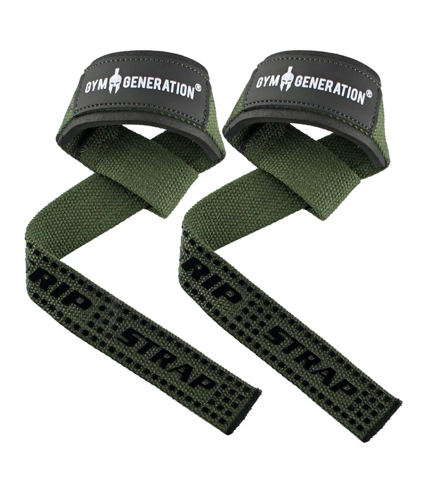 Gym Generation Zughilfen mit extra Grip - olive