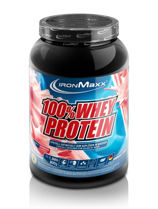 Ironmaxx 100% Whey Protein (900g Dose)